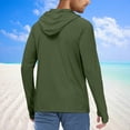 thumbnail image 2 of Men’s Long Sleeve Outdoor Fishing Shirt UPF Active Hiking Running Gym Tops, 2 of 8