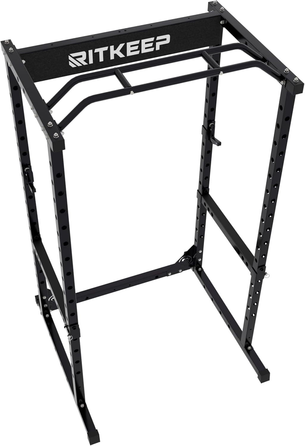 RitKeep Fitness Multi-Function Power Cage with Adjustable Bench for Strength Training