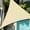 Cream, variant on ASTRAEA 16'x 16' Waterproof Sun Shade Sails, Triangle Canopy Effectively 95% UV Block for Outdoor Activies Backyard Patio, Sand