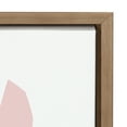 thumbnail image 3 of Kate and Laurel Sylvie Scandi Paper Flowers Framed Canvas Wall Art by Myriam Van Neste 18x24 Gold Decorative Floral Art for Wall, 3 of 7