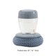 thumbnail image 3 of Dispensador de jabón Cepillo de palma Fregador de alambre de acero Cepillo para lavar platos de cocina (A) JShteea Libre de BPA, 3 of 8