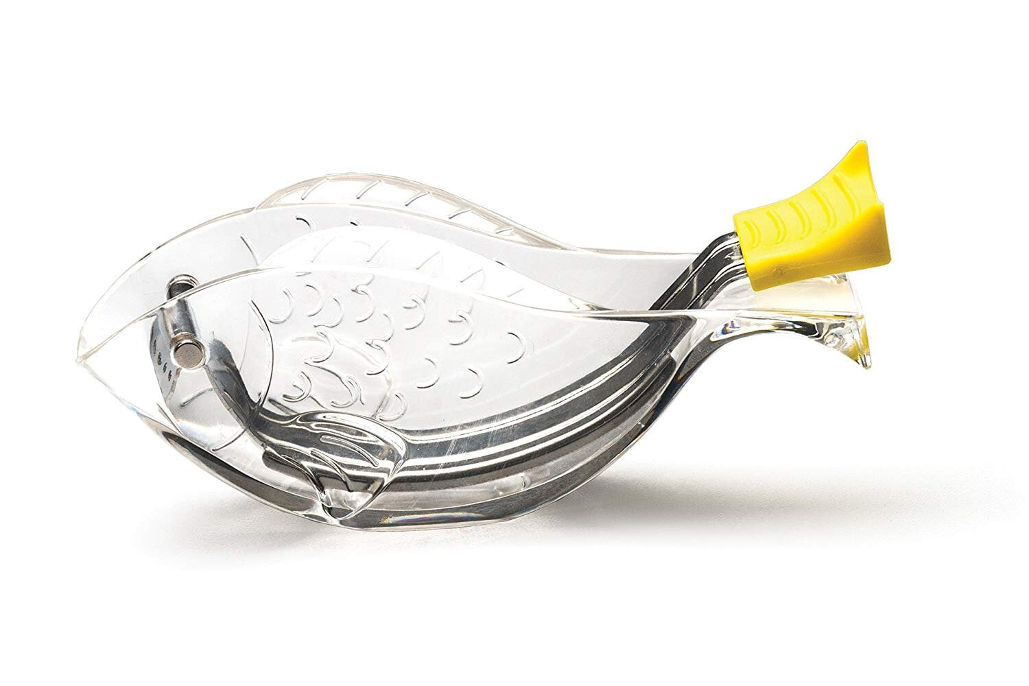 RSVP Acrylic & Stainless Steel Fish Lemon Wedge Squeezer Juicer Tool 2-Pack 