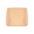 thumbnail image 4 of Aiihoo Womens Bodycon Mini Skirt Low Rise Miniskirt Solid Color Elastic Waistband Beachwear Pool Skirts Cover Up Gold One Size, 4 of 6