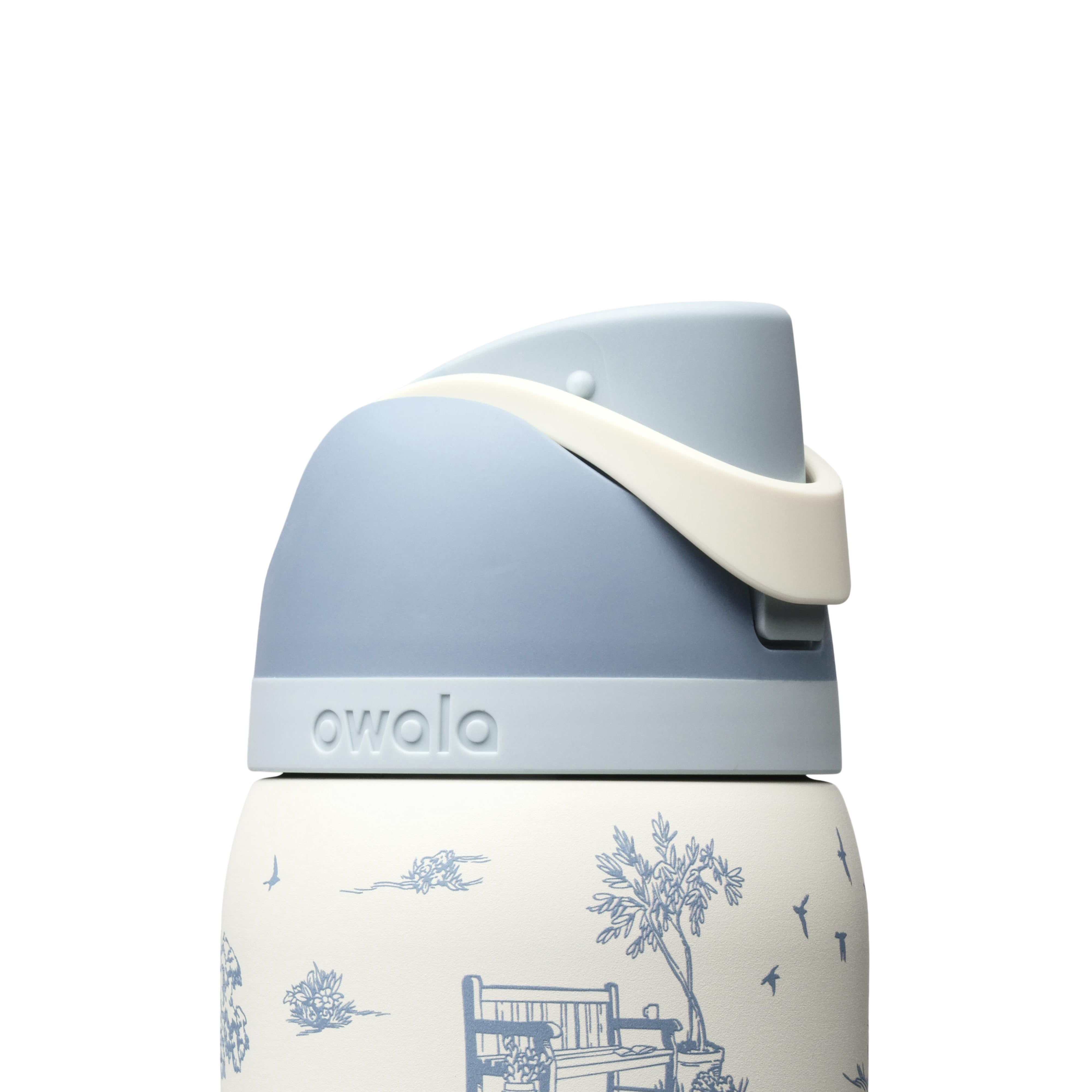 Owala FreeSip® 32-oz. Stainless Steel Toile Be Home Pattern