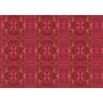 thumbnail image 1 of Ahgly Company Indoor Rectangle Patterned Love Red Area Rugs, 2' x 4', 1 of 6