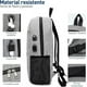 thumbnail image 3 of Mochila Antirrobo de 3 piezas, Bluelander con Puerto USB y Puerto para Audífonos, Gris, 3 of 6