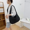 thumbnail image 1 of Bolsa Bolso acolchado femenino de gran capacidad para las axilas y el hombro (negro) Tmvgtek Para estrenar, 1 of 9