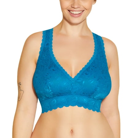 

Cosabella NSN SUPER CURVY Racie Racerback Bralette (NEVER1365) Small Udaipur Blue