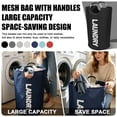 thumbnail image 2 of 90L Large Laundry Basket Foldable Laundry Bag Freestanding Tall Clothes Storage Hamper Collapsible Laundry Bin with Handles, 2 of 3