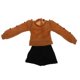 thumbnail image 2 of Muñeca de moda Zulema Conjunto de vestido de pantalones de suéter de muñeca, 2 of 8