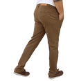 thumbnail image 5 of Pantalón de gabardina stretch John Silver  Corte recto color caqui oscuro, 5 of 5