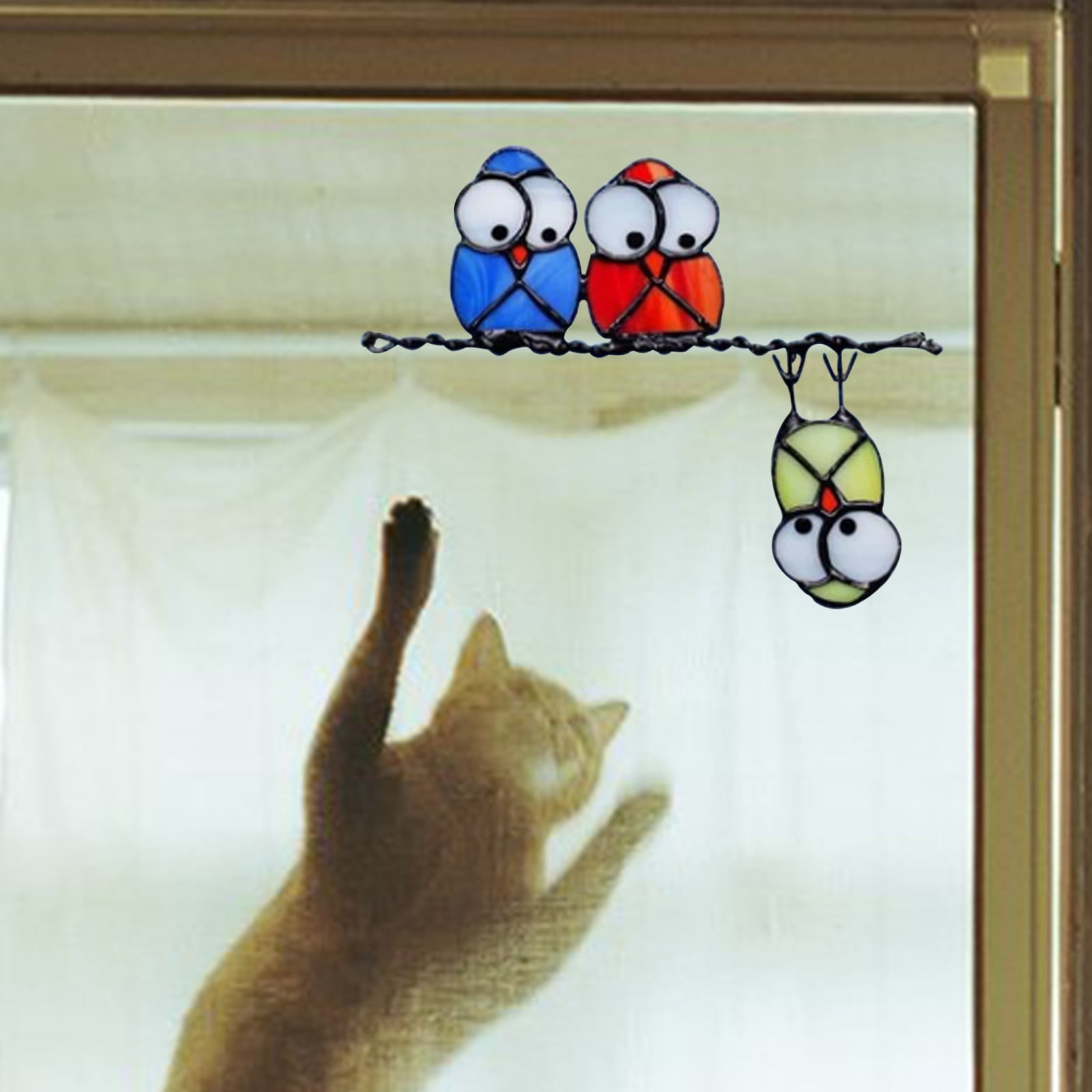 Buy CieKen Window Stickers Birds Window Clings Window Decals Spring
