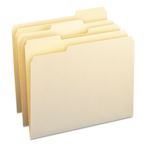 Top Tab File Folders with Antimicrobial Product Protection, 1/3-Cut Tabs: Assorted, Letter, 0.75 Top Tab File Folders with Antimicrobial Product Protection, 1/3-Cut Tabs: Assorted, Letter, 0.75