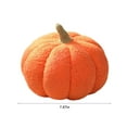 thumbnail image 3 of PPgejGEK Pumpkin Shaped Throw Pillow Orange Fall Decorative Cushion for Home Decor 7.87x4.72 Inch, 3 of 5