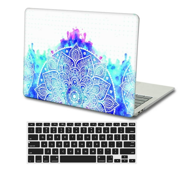 KSK KAISHEK Only Compatible MacBook Pro 15 inchs Case 2016 - 2019 Rel. Model A1990 A1707, Plastic Hard Case + Black Keyboard Cover, National A 36