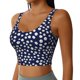 thumbnail image 2 of Balery Daisies Flowers Sujetadores deportivos con espalda cruzada para mujer, acolchados, sin costuras, de alto impacto, ideales para yoga, gimnasio, entrenamiento y fitness.-XX-Large, 2 of 8