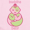 thumbnail image 2 of CafePress - Happy Buddha Baby Girl : Pink & Green Infant Bodys - Baby Light Bodysuit, Size Newborn - 24 Months, 2 of 4