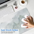 thumbnail image 4 of Celebrate Spring Everyday with Watercolor Cherry Blossom Gaming Mouse Pad: Large 31.5x11.8 Inch Desk Mat, Non-Slip Base & Stitched Edge Design, Perfect Addition to Desk & Home Office., 4 of 7