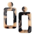 thumbnail image 1 of Zenzii Gold-Tone Acetate Cutout Drop Earrings, Beige, 1 of 2