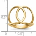 thumbnail image 4 of 14K Yellow Gold Gold Polished Ring Size 7, 4 of 6
