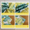 thumbnail image 2 of Hawaiian Luau Tablecloths, Heat-Resistant Dining Table Cover, Anti-Slip Party Table Cloth,Kitchen Decor,60x84 Inch，Monstera Deliciosa, 2 of 7