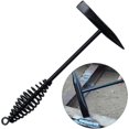 thumbnail image 3 of Hammer High Hardness Carbon Steel Manual Welding Slag Hammer Derusting Welder Hammer Reflex Spring Handle Welding Slag Rust Remover, 3 of 3