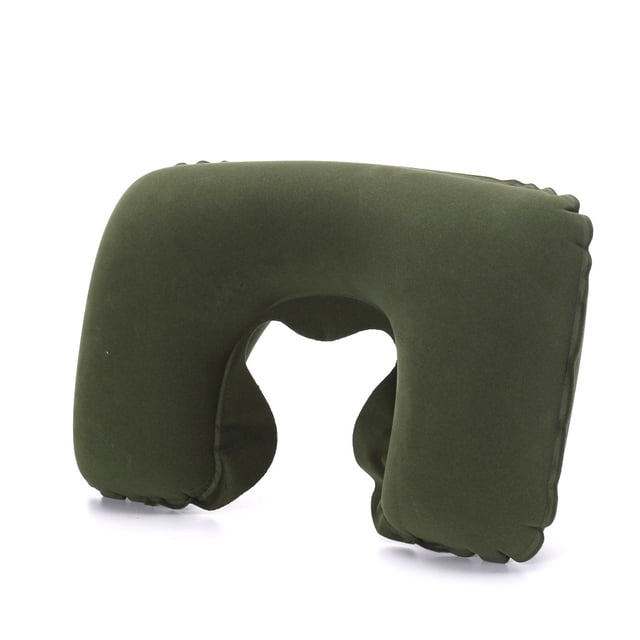 Almohada en forma de U con flocado de PVC Almohada en forma de U Almohada en forma de U Almohada cervical Almohada para la espalda Almohada de aviación Almohada para exteriores para aviones Almohada