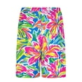thumbnail image 5 of BaoFuBaoMei Mens Quick Dry Swim Shorts with Liner Big and Tall Printed Drawstring Shorts Beach Vacation Swim Trunks with Pockets, 5 of 6