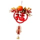 thumbnail image 3 of Colgante decorativo de Año Nuevo chino con el símbolo del Caballo Rojo de la Suerte Tradicional personaje Fu, 3 of 9