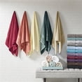 thumbnail image 6 of Pemberly Row Contemporary 8-Piece Cotton Towel Set in Light Blue, 6 of 9