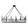 thumbnail image 1 of Elegant Lighting 1538G46VB Exeter 14 Light Vintage Bronze Chandelier, 1 of 1