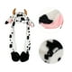 thumbnail image 2 of KAKOWELY Sombrero de vaca con orejas móviles, novedoso sombrero de peluche, cómodo y encantador sombrero de peluche., 2 of 5