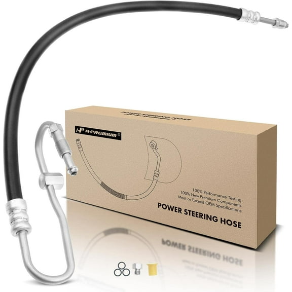 A-Premium Power Steering Pressure Line Hose Assembly Compatible with Dodge Ram 1500 2002-2008 Ram 2500 2003-2008 3.7L 4.7L 5.9L