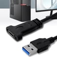 thumbnail image 2 of Cable panel Interno Bsvklp 20cm USB A 3.0 C para PC escritorio, 2 of 9