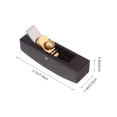 thumbnail image 2 of OULII Handheld Wood Planer Ebony Wood Cutting Tool for Wood Projects 1Pcs, 2 of 8