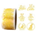 thumbnail image 2 of Easter Stickers, 500 Pcs Bunny Easter Eggs Sticker, DIY Sealing Sticker Cartoon Animal Stickers for Easter Eggs, Gifts Cards, Scrapbooks, Envelopes, 2 of 7