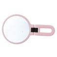 thumbnail image 2 of Freer Portable Double Sided Round Handheld Magnifying Makeup Mirror Folding Magnifying Makeup Mirror 15X Magnify, 2 of 8