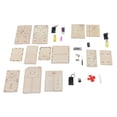 thumbnail image 4 of Rompecabezas de madera 3D para niños 5 en 1, kits de construcción de modelos, proyecto de ensamblaje de artesanía de madera DIY, juguetes de regalo, 4 of 5