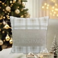 thumbnail image 4 of PLAID CUSHION - FRENCH, 4 of 4