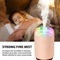 thumbnail image 4 of ENTASSER Portable Mini Humidifier, Small Desktop Humidifiers for Bedroom, Car, Office Strong Fine Mistpink, 4 of 5
