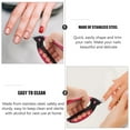 thumbnail image 3 of Manicure Clipper Arc Nail Clipper Stainless Steel U Shape Nail Trimmer, 3 of 7