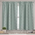 thumbnail image 2 of Ambesonne Spring Valance & Curtain, Rococo Influences Essence, 55"x30", Pale Sage Green White, 2 of 6
