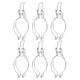 thumbnail image 2 of 6pcs Canning Jar Lock Buckle Sealing Glass Jar Clip Metal Fasteners Wide Mouth Jar Buckles Food Preservation Clip Glass Container Accessories For Kitc, 2 of 3