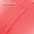 thumbnail image 5 of Nestl Pillow Sham Set of 2, Premium 1800 Series Double Brushed Bed Pillow Cases, Coral Pink, King 20" X 36", 5 of 5