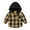 R2469 Yellow, variant on Bjutir Boys Tops Toddler Girls Long Sleeve Casual Plaid Prints Gentleman Hooded Holiday T Shirt Long Sleeve Crew Neck Cute Print Boy Shirts,Red,18-24 Months