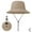 khaki, variant on Fisherman Hat Waterproof Summer Sun Anti-UV Protection Sunsh Hiking K5L8 V5O2