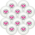 thumbnail image 4 of Butterfly R40+ 3-Star Ball White 12-Pack, 4 of 8
