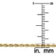 thumbnail image 2 of Xiao Hua Collar de cadena chapado en oro macizo de 14 k (2,1 mm, 45,7 cm), 2 of 4