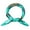 Sky Blue, variant on INSPIRE CHIC Women's Circle Pattern Square Neck Scarf Neckerchief Green Pink White