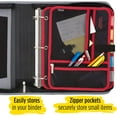 thumbnail image 4 of 3 Ring Binder Ready Expanding File, 250 Sheet Capacity, Assorted Colors, Color Selected for You, 1 Count (35096), 4 of 9